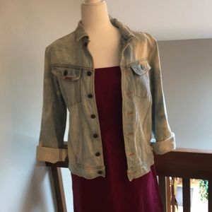 Vintage denim jean jacket